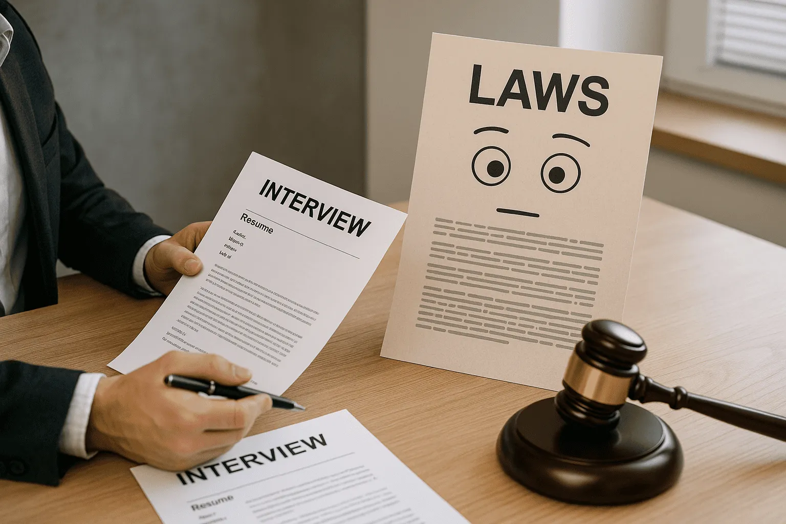 Les lois sur les entretiens d'embauche que vous devez connaître